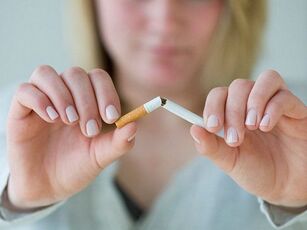 als u uw leven van tabak verlost, zult u de behoefte om het te consumeren kwijtraken