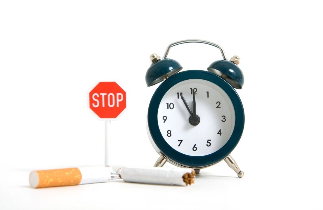 tijd om te stoppen met roken